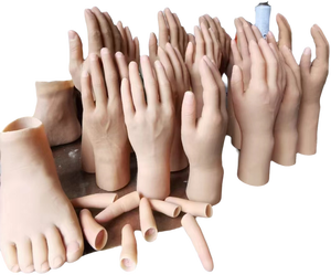 High Quality Hot Selling Beauty Prosthetic Hand Silicone Palm Cosmetic Prosthetics