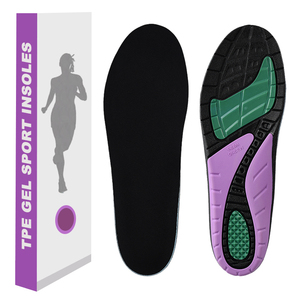 SINCE Custom Flat Foot Orthopedic Shoe Insole TPE Gel Insoles