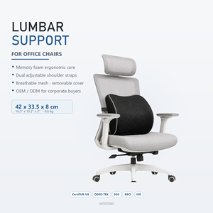 Portable Orthopedic Office Chair Lumbar Back Cushion