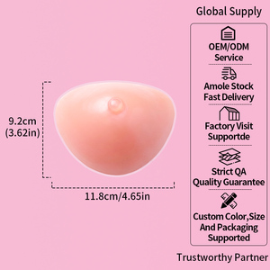 Teardrop Silicone Mastectomy Breast Prosthesis Real Feel Women & Transgender Users Support Factory Custom OEM/ODM