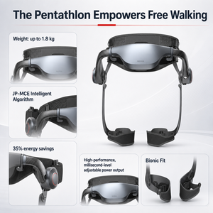 Rehabilitation Exoskeleton with AI Motion Learning for Gait Training